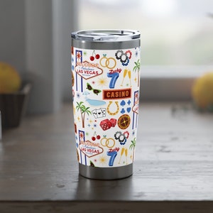 Las Vegas Becher Vagabond 20oz | Vegas Geschenk | Vegas Becher | Vegas Tasse | Vegas Bachelorette Geschenk | Junggesellinnenabschied Las Vegas