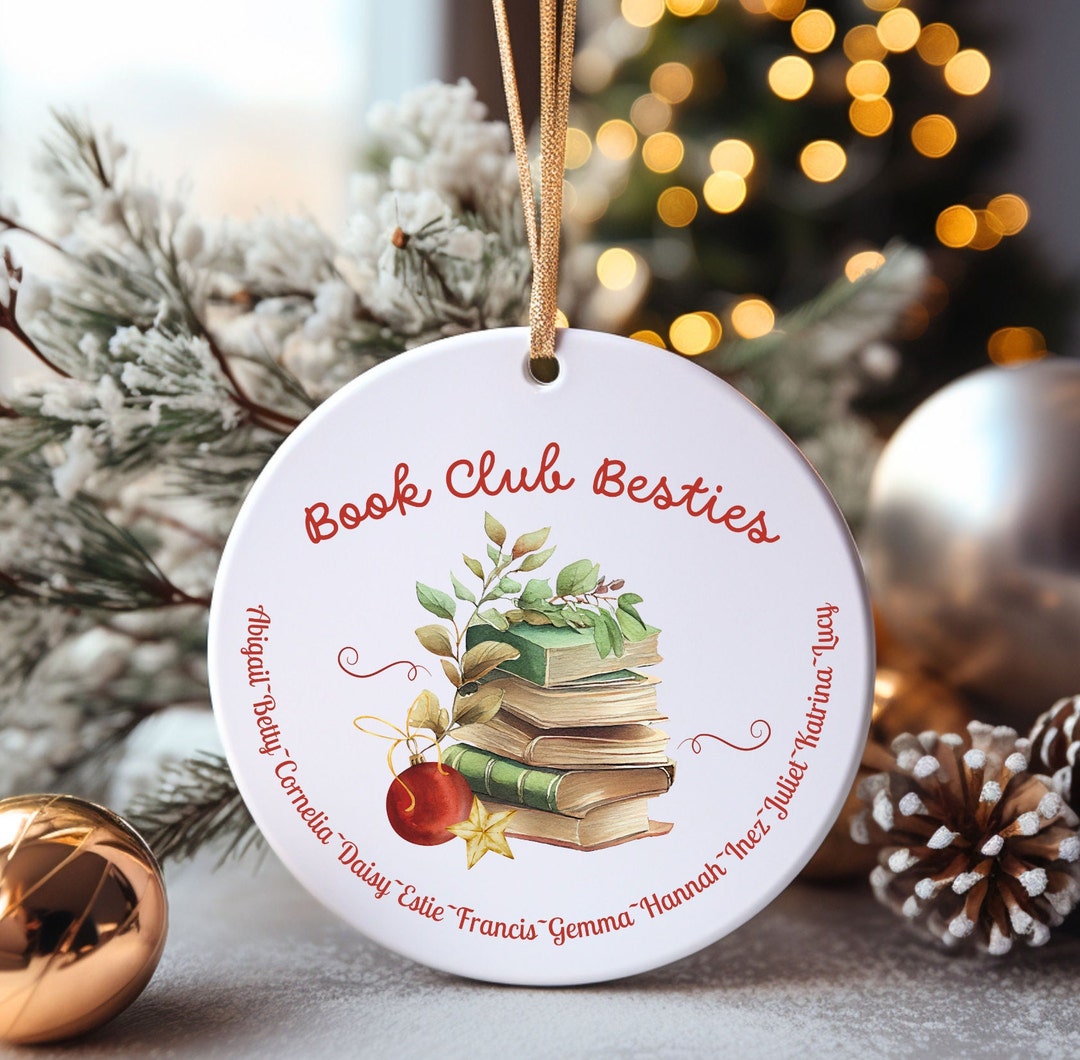 custom-book-club-christmas-ornament-book-club-gift-book-club-besties