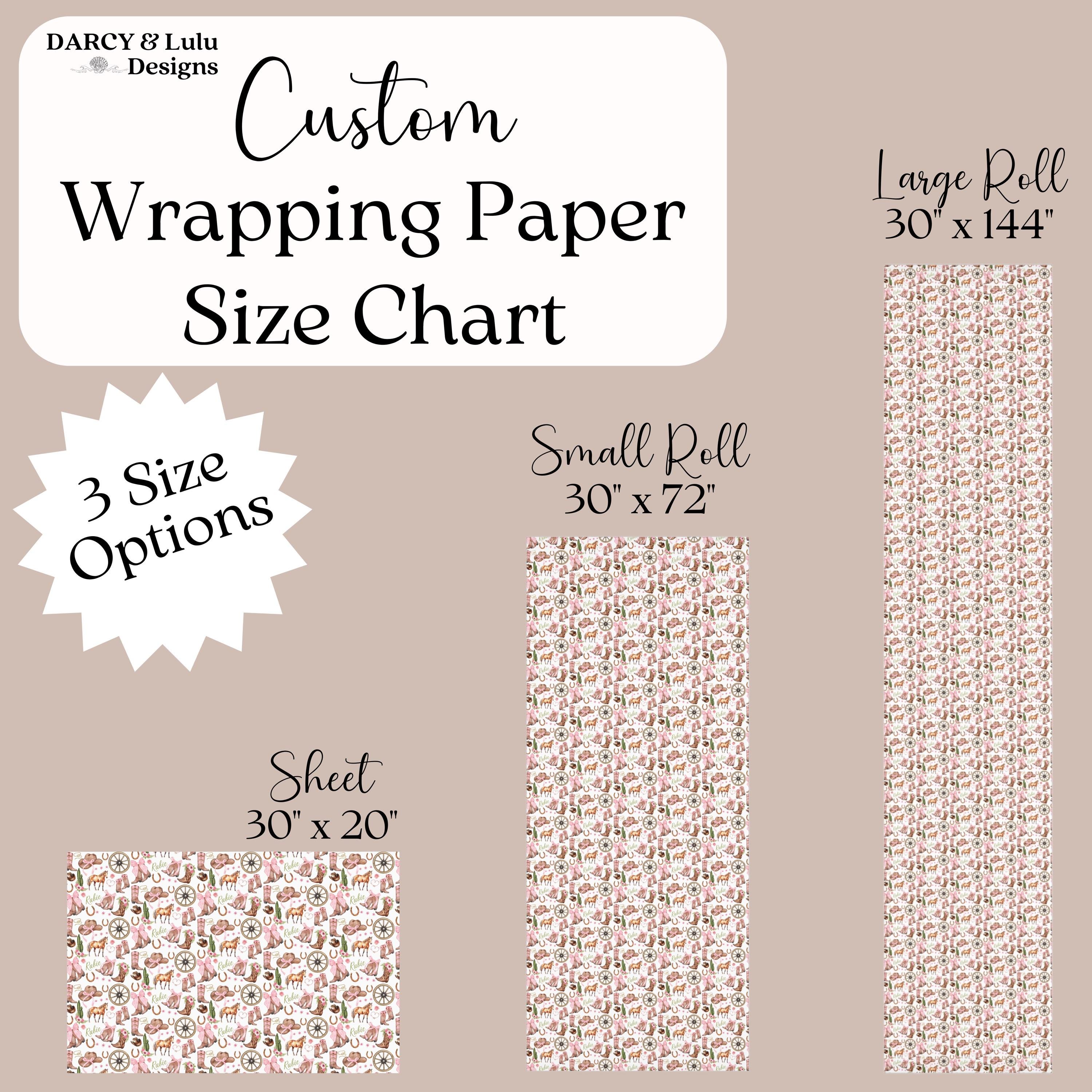 Custom Graduation Wrapping Paper Roll and Sheets | Personalized ...