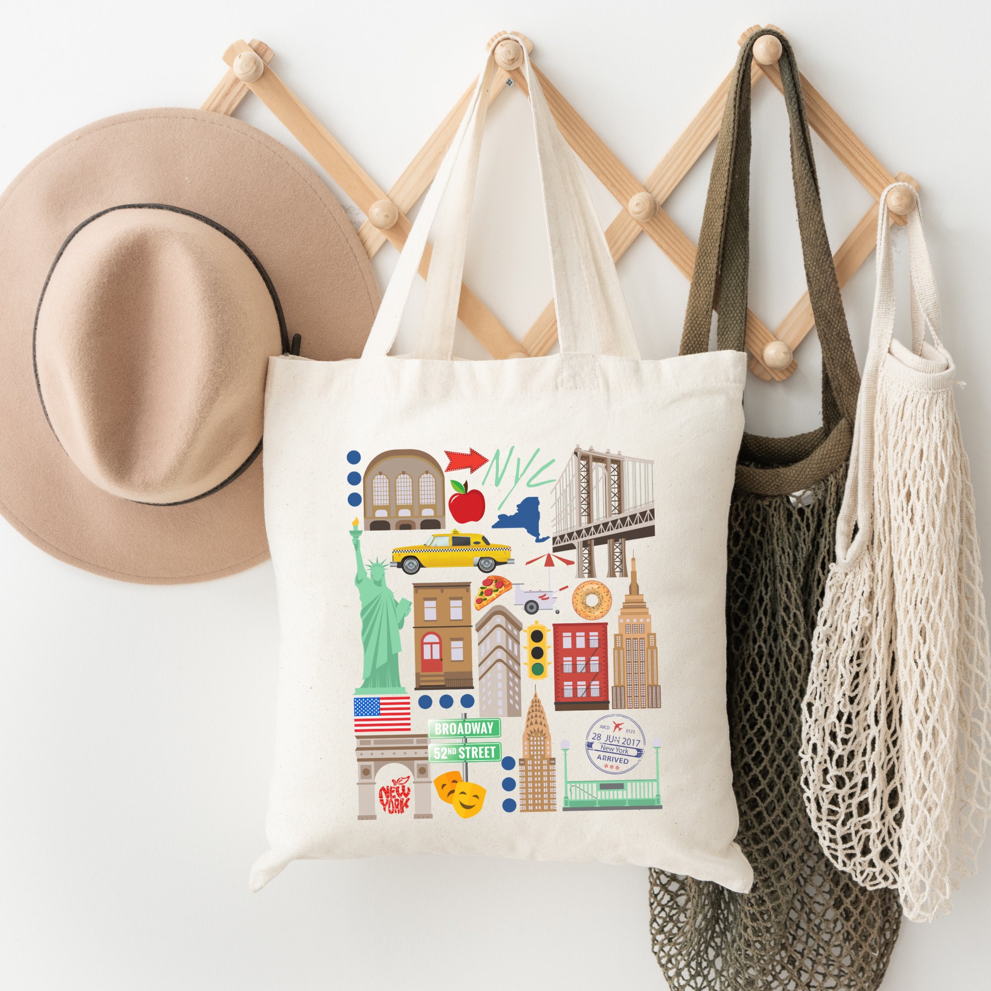 ORÉE NEW YORK Painted Vacation Tote ORÉE NEW YORK Painted Vacation Tote