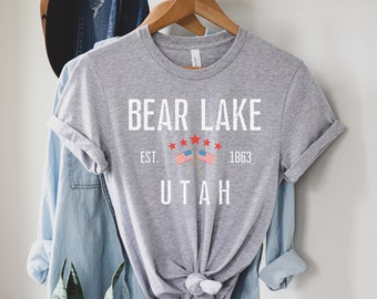 Bear Lake T-Shirt Bear Lake Utah Shirt Utah Family Reunion Shirt Bear Lake Gift Bear Lake Camping