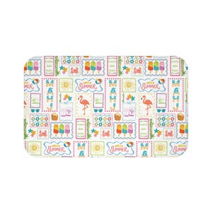 Zomer Mahjong Badmat Mahj Badkamer Decor Nieuw appartement Huiseigenaar Cadeau afbeelding 5