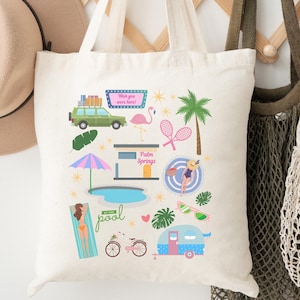 Palm Springs Tote Bag | Palm Springs Tote Bag | Palm Springs Gift | Palm Springs Bachelorette Tote Bag | Palm Springs Bag