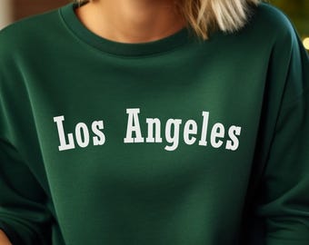 Los Angeles Sweatshirt California Sweatshirt Crewneck Unisex Sweatshirt for Southern California Lovers