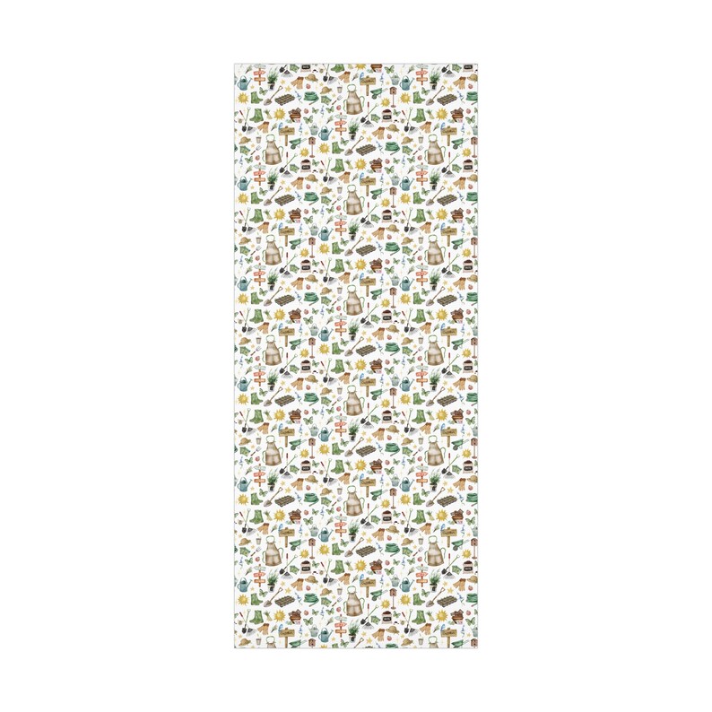 Rollo y hojas de papel para envolver regalos de jardinería / Suministros y decoración para fiestas de cumpleaños en el jardín / Regalos de jardinería / Amantes de las actividades al aire libre / Regalos para jardineros imagen 6