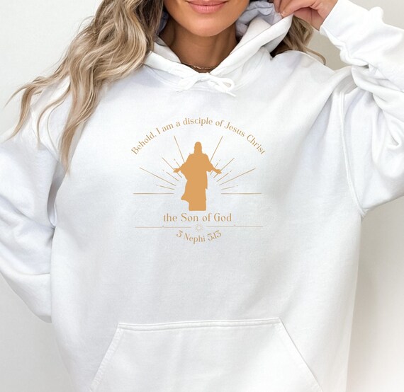 Disciple Hoodie Jesus Christ Christian Sweatshirt Disciple Hoodie Jesus Christ Christian Sweatshirt