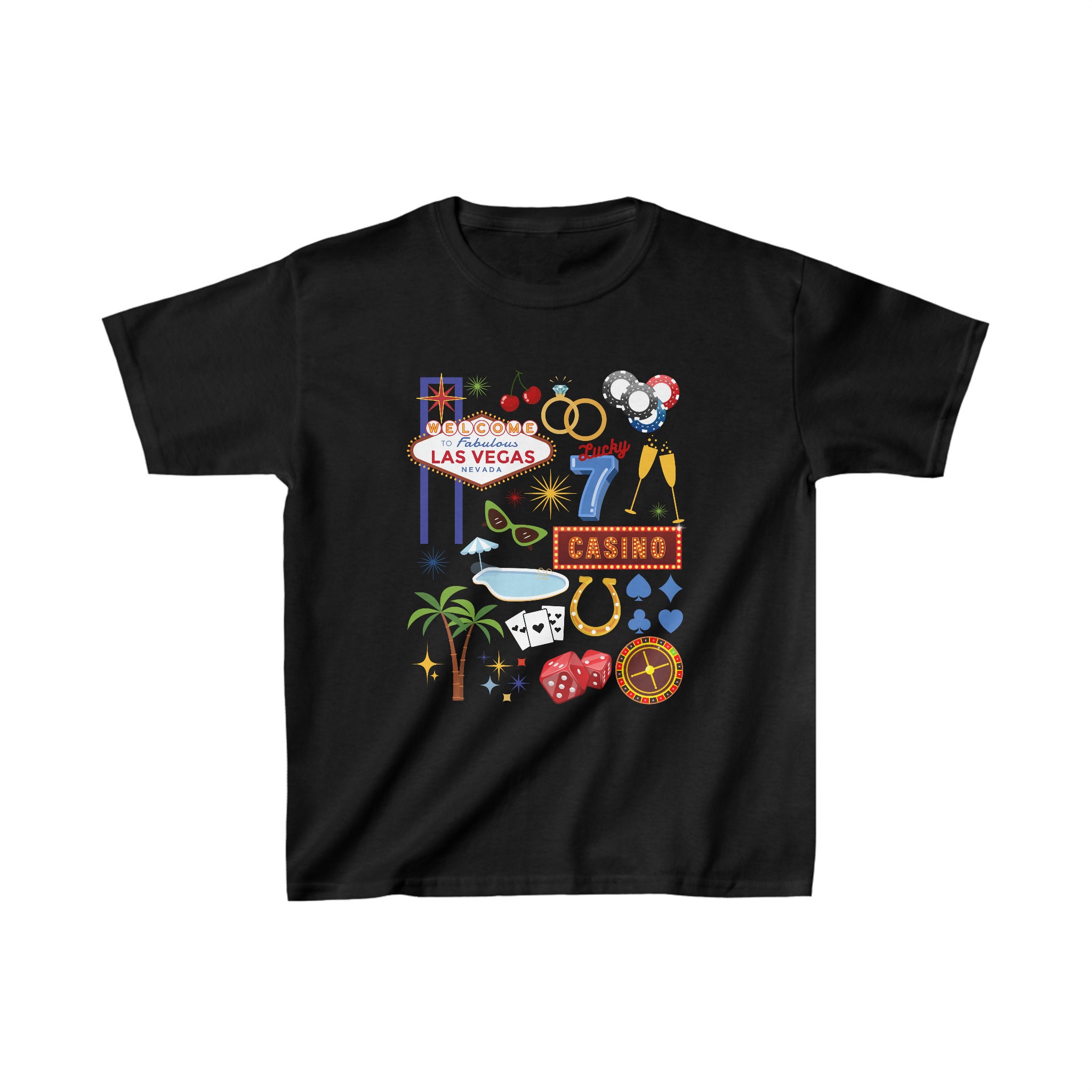 T-shirt M&M's Las Vegas - Homme Taille S - Bleu - Occasion Très Bon état