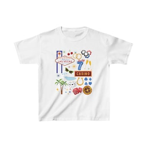 Camiseta para niños de Las Vegas / Camisa Vegas / Linda camiseta de Las Vegas para niños