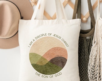 LDS 2024 Youth Theme Tote Bag | Disciple of Christ Tote Bag | Christian Gift | 3 Nephi 5:13 | 2024 Youth Theme | LDS Young Women Gifts