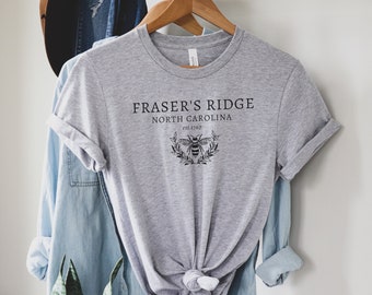 Jamie Fraser Camisa Fraser's Ridge Camisa Claire Camisa Fraser Ridge Clan Outlander Camisa Ropa de mujer