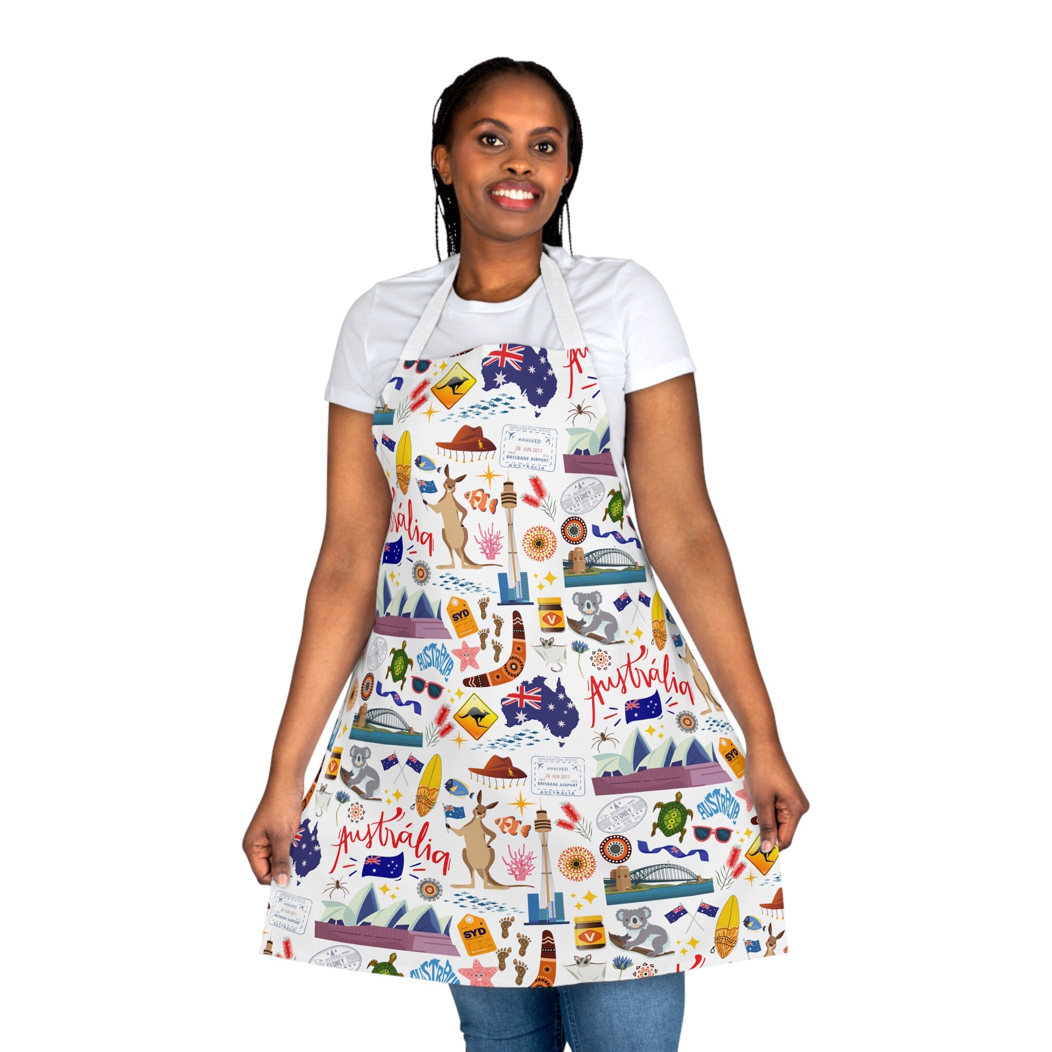 オーストラリアのエプロン | オーストラリアのアイコンのエプロン