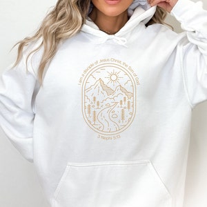 LDS Hoodie 2024 Youth Theme | Disciple of Christ Sweatshirt | Christian Gift | Christian Hoodie | 2024 Youth Theme | LDS Young Women Gifts