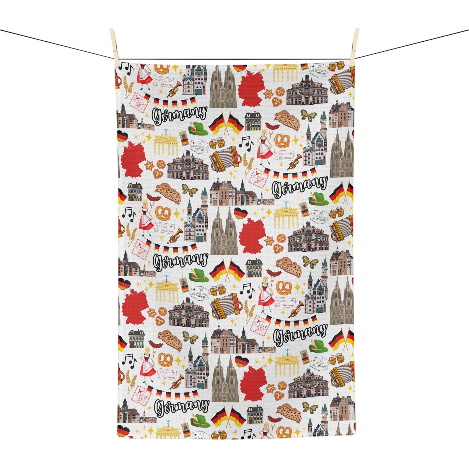 Germany Tea Towel