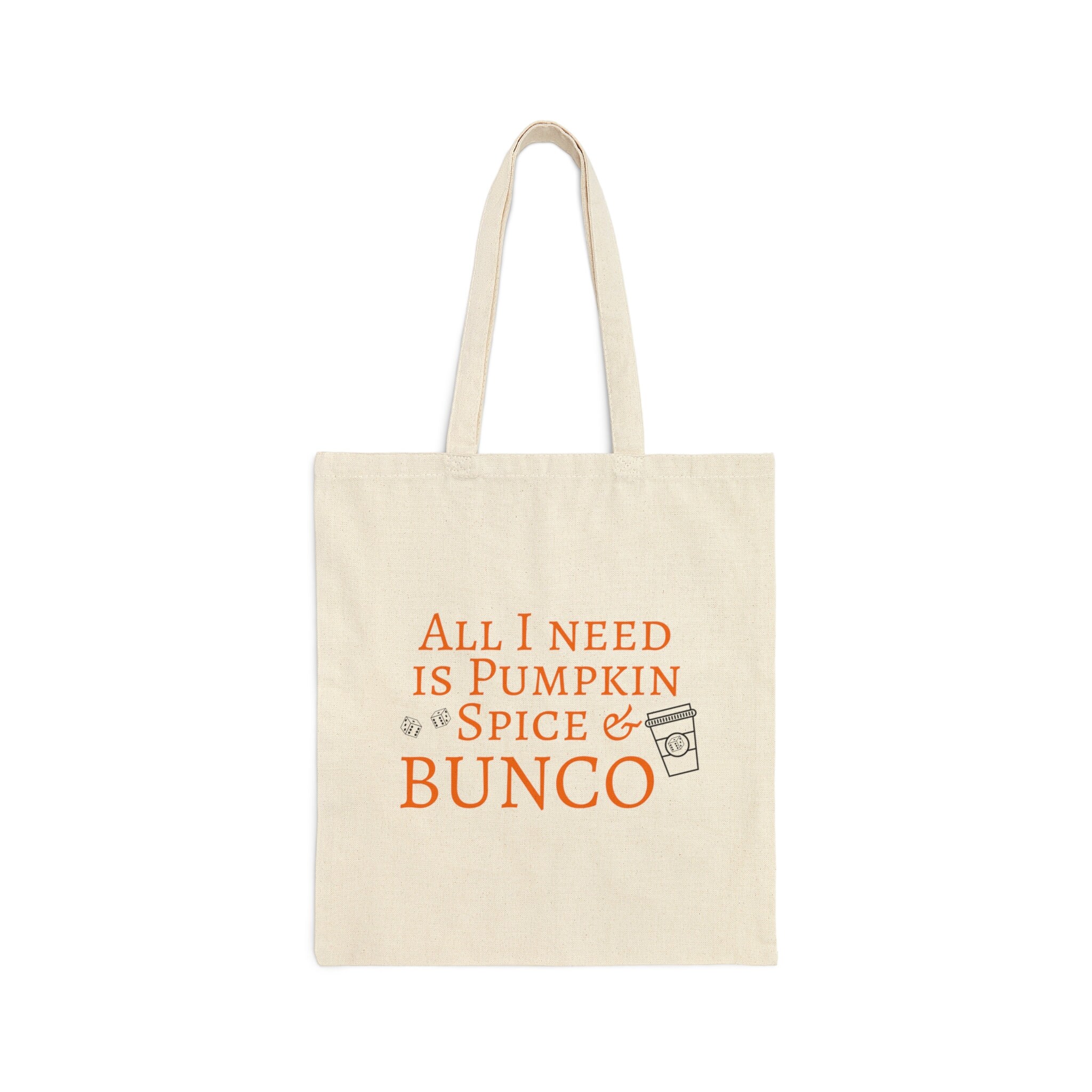 Bunco Tote Bag Halloween Bunco Tote Bag Bunco Gift Fall Etsy