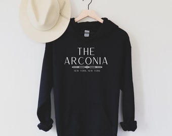 La sudadera Arconia / Sudadera con capucha OMITB / Regalo Arconia / Sudadera Podcast True Crime / Sudadera con capucha NYC / Sudadera con capucha Arconia / Solo regalo de asesinatos