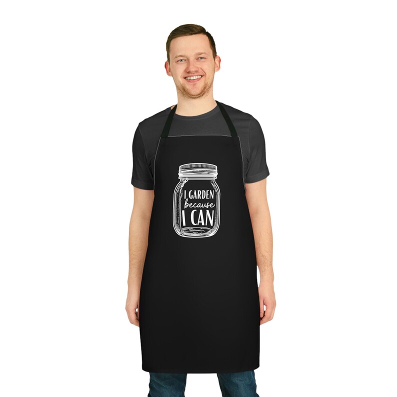 Canning Gift Apron | Cute Canning Gift | Canning Apron | Canning Jar Apron | Canning Season | Mason Jar Apron | Because I Can image 4