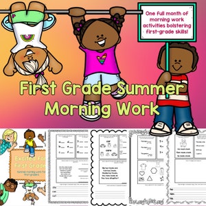 First Grade Summer Morning Work