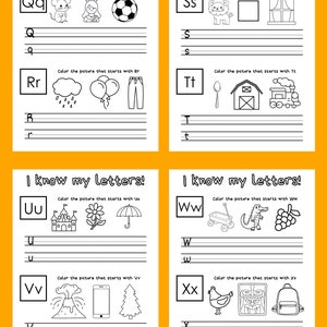 Kindergarten Readiness Packet | Summer Prep - Etsy