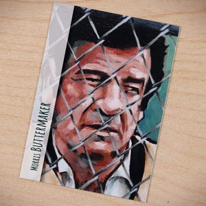 Bad News Bears Morris Buttermaker Walter Mattheau ACEO Limited Edition Baseball Art Card
