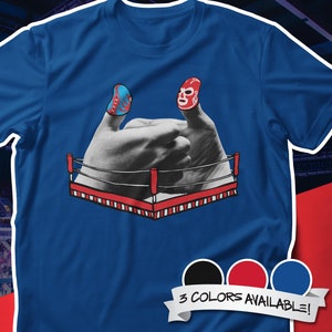 Mexican Thumb Wrestling Luchador Unisex t-shirt