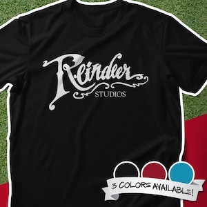 Maglietta unisex con logo Reindeer Studios