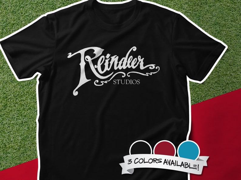 Rendier Studios Logo Unisex t-shirt afbeelding 1
