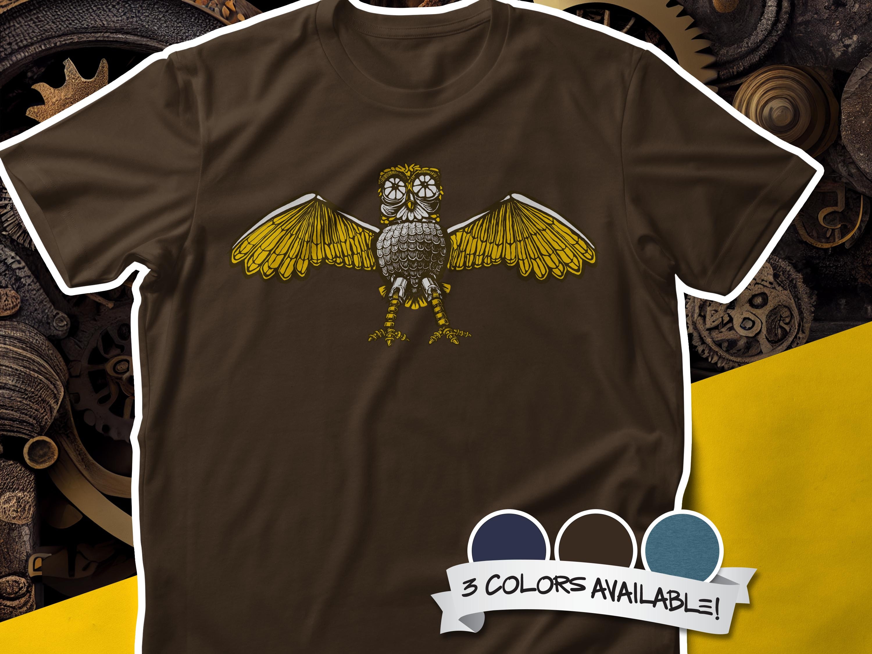 Bubo Owl Clash of Titans Graphic · Creative Fabrica