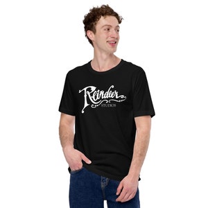 Rendier Studios Logo Unisex t-shirt afbeelding 4