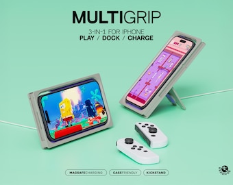 MULTI GRIP for iPHONE Portrait and Landscape Gaming