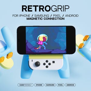 RETRO GRIP for iPhone / Samsung / Pixel / Android Phones