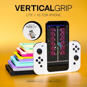 VERTICAL GRIP Lite for iPHONE Portrait Gaming