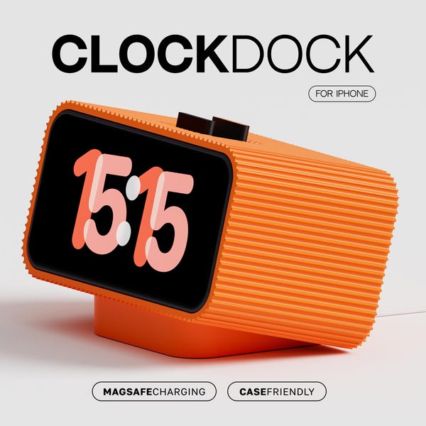 CLOCK DOCK para iPhone (modo de espera)