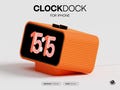 CLOCK DOCK for iPHONE (StandBy Mode)