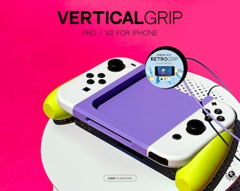 VERTICAL GRIP PRO for iPHONE Portrait Gaming