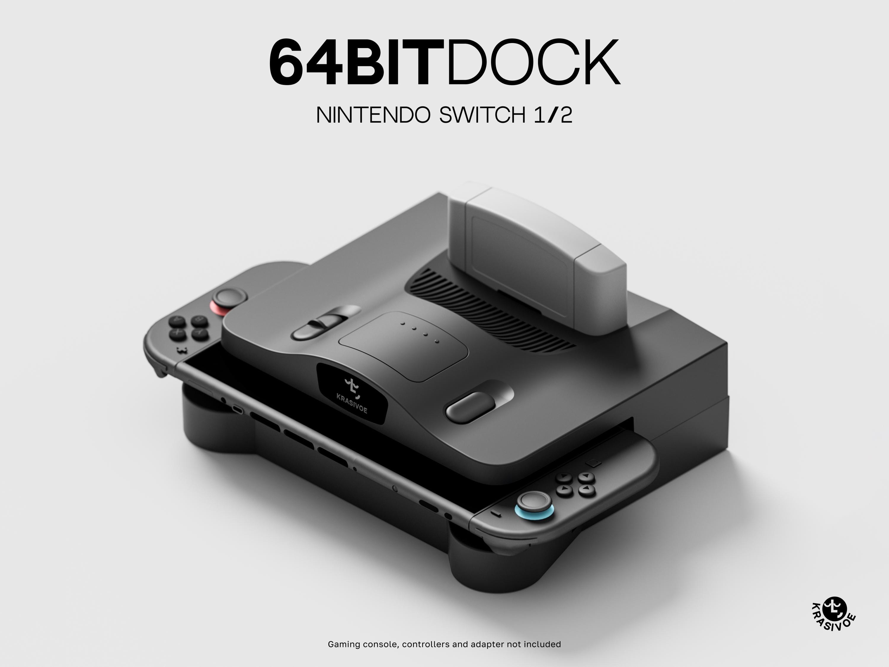 64BITDOCK for Nintendo Switch / SWITCH 2 / LCD / OLED - Etsy UK