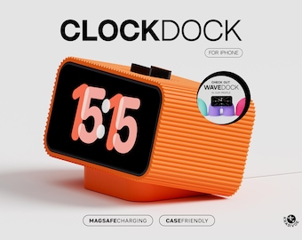 CLOCK DOCK für iPHONE (StandBy-Modus)