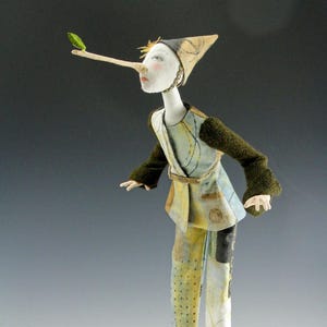 Wood pinocchio doll - Etsy 日本