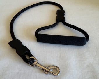 Climbing Rope Dog Leash, 8mm Rope, Custom Made, Any Length, Strong