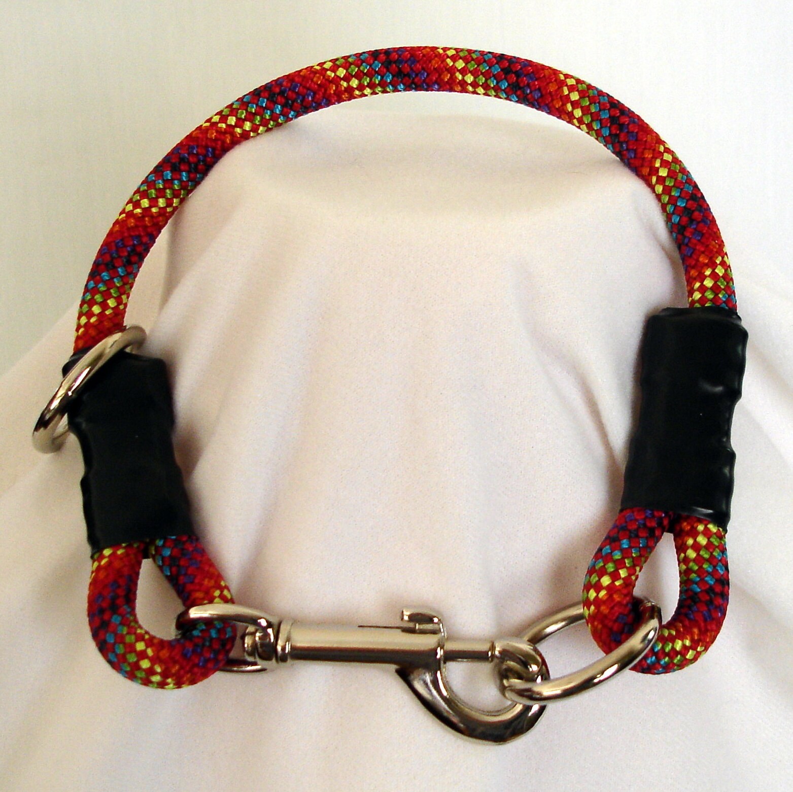Custom Made Climbing Rope Dog Collar Choose Rope Color Etsy