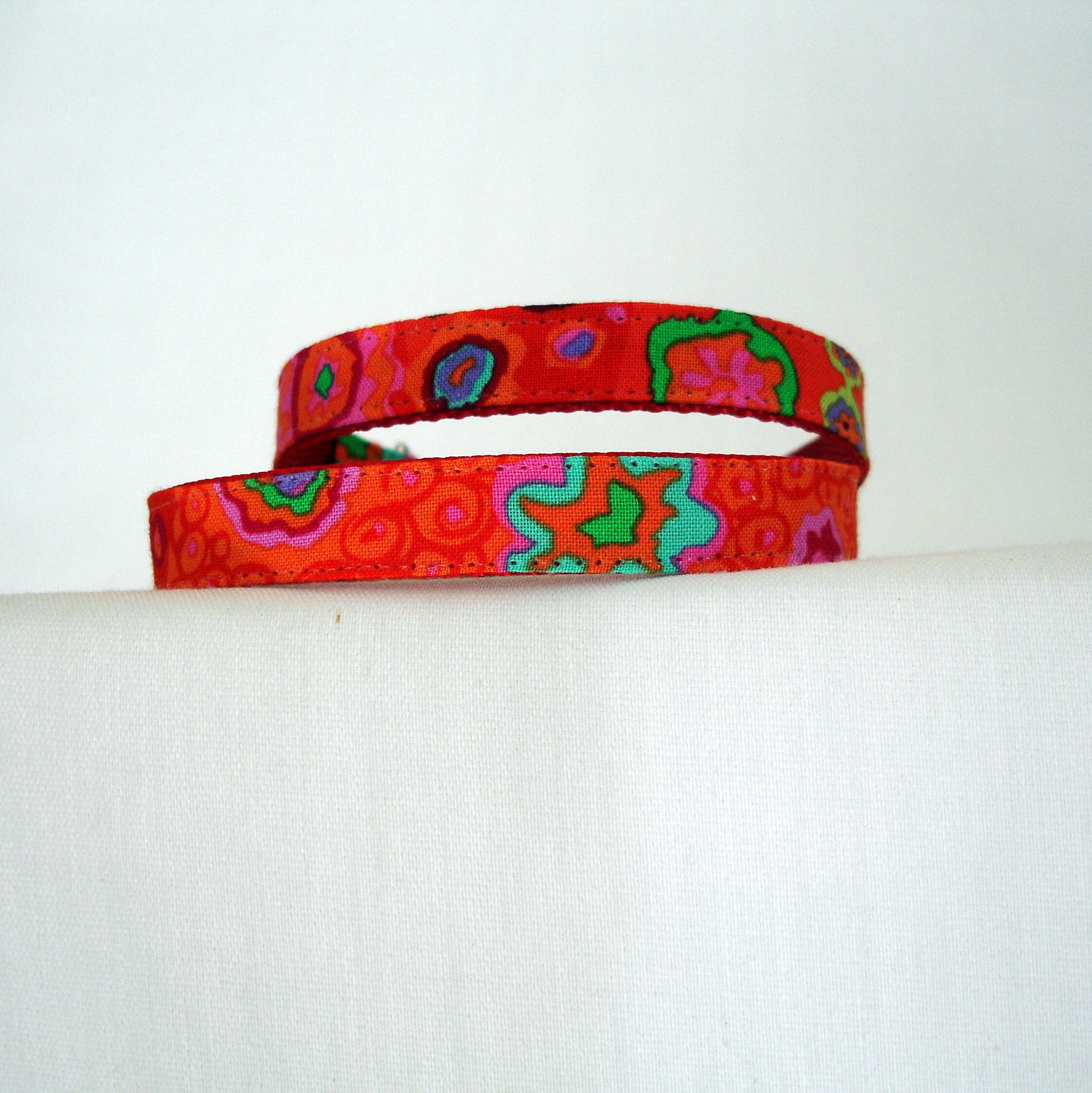 Small Orange Dog Collar 1/2 Inch Wide Adjustable 711 Etsy