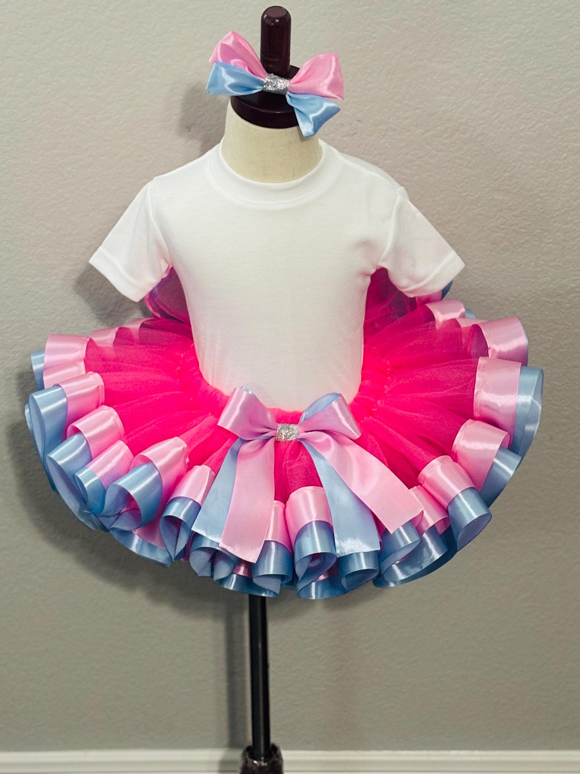 open lace back dress Paillette Ombre Tutu Dress, 8 main image 1