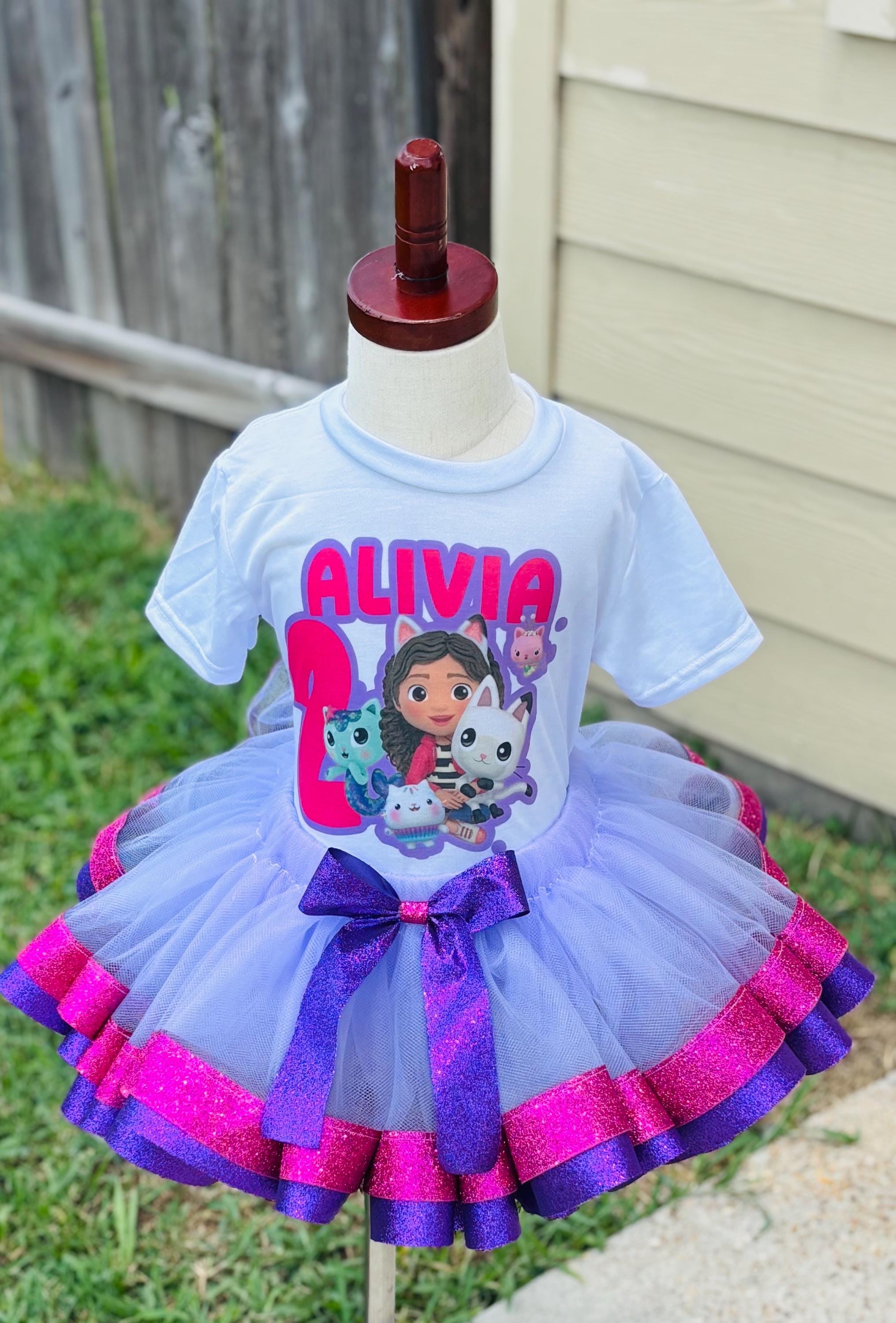 open lace back dress Gabby Dollhouse Tutu Dress