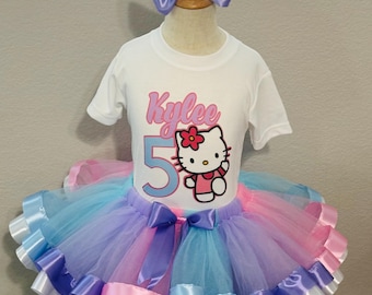 Kitty Girls Tutu Set