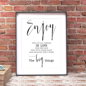 Druckbare Wandkunst, Zitat Drucke, Inspirational Wandkunst, Zitat Wandkunst, Lebens Zitate, druckbare Zitate, Schwarzweiß-Drucke, Wanddekoration