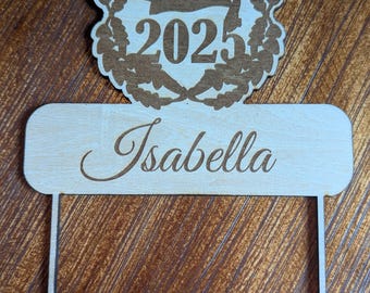 Adorno para tarta de graduación personalizado