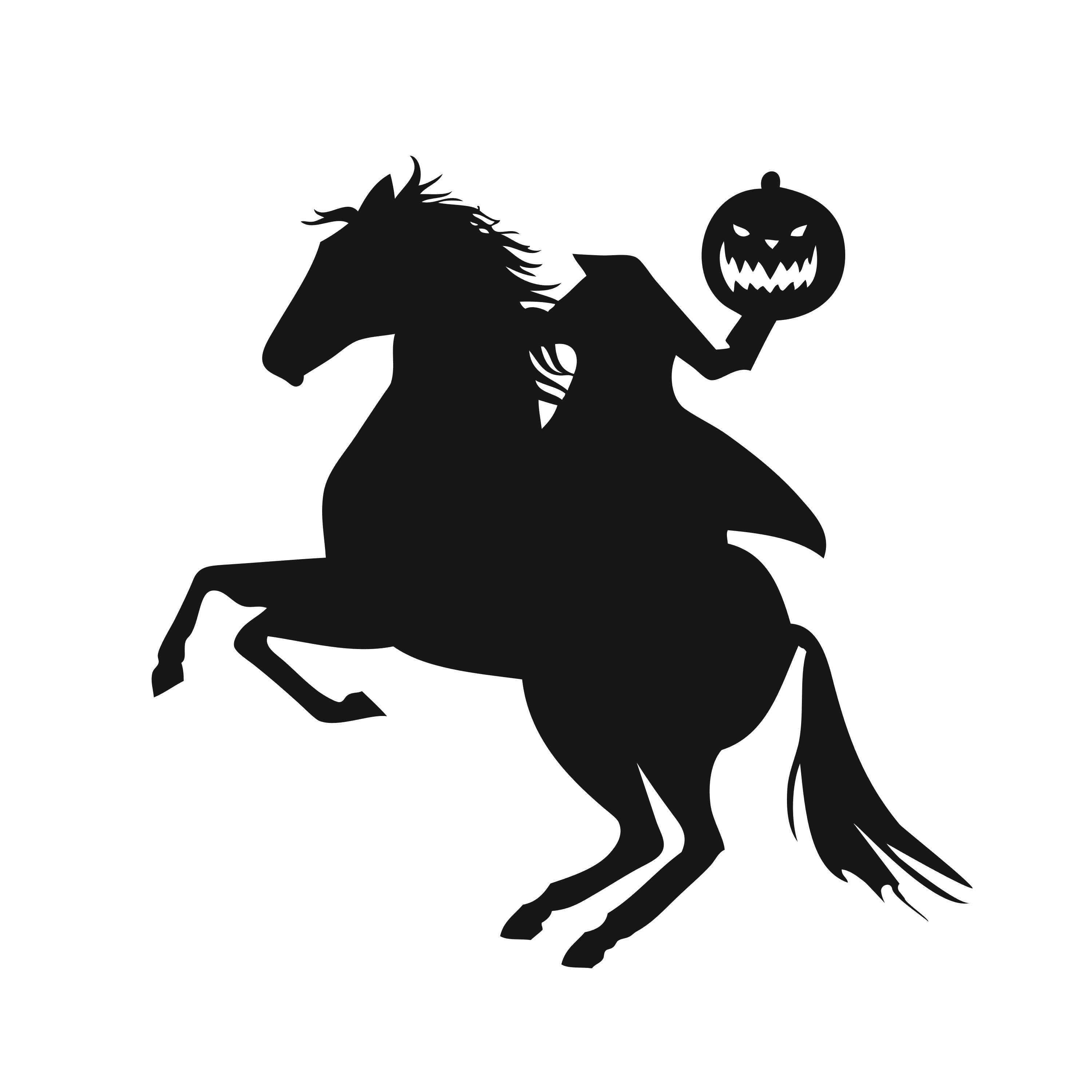 Headless Horseman Silhouette