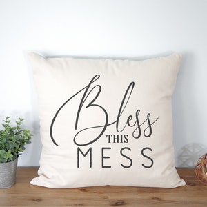 Bless This Mess SVG-Datei, Grafik-Datei, Bauernhaus-Zeichen-Datei, digitaler Download