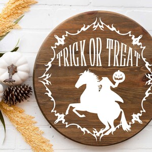Headless Horseman | svg cut file and graphic files