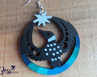 Pendientes de colimbo de la Resistencia de Minnesota