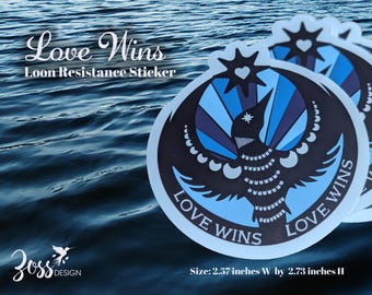 Pegatina de resistencia de MN Loon